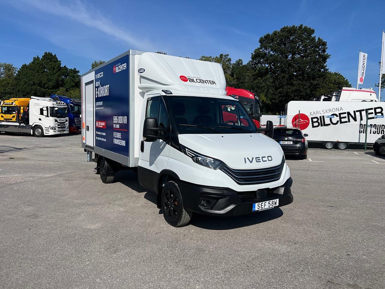 Iveco Daily 35S16 Hi-Matic Skåp & Lift 2026 - Övrigt