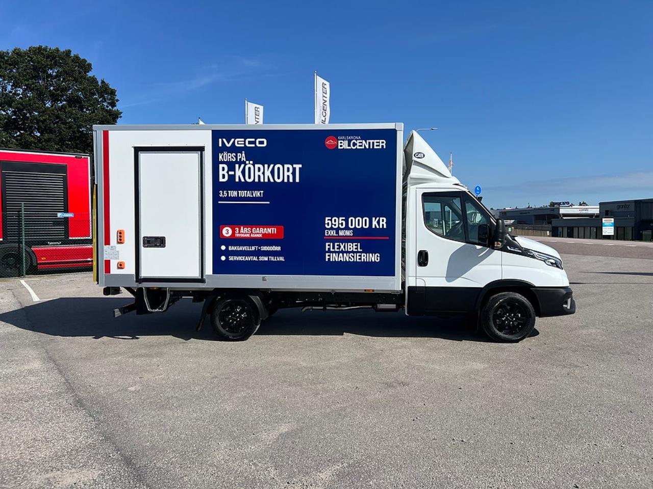 Iveco Daily 35S16 Hi-Matic Skåp & Lift 2026 - Övrigt