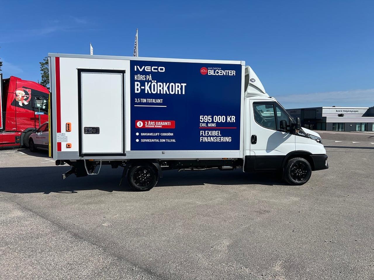 Iveco Daily 35S16 Hi-Matic Skåp & Lift 2026 - Övrigt
