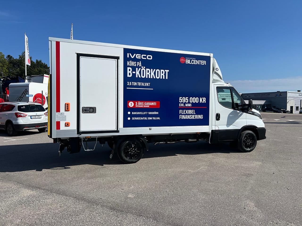 Iveco Daily 35S16 Hi-Matic Skåp & Lift 2026 - Övrigt