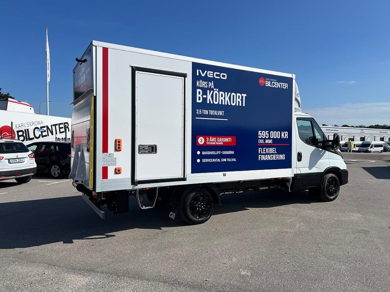 Iveco Daily 35S16 Hi-Matic Skåp & Lift 2026 - Övrigt