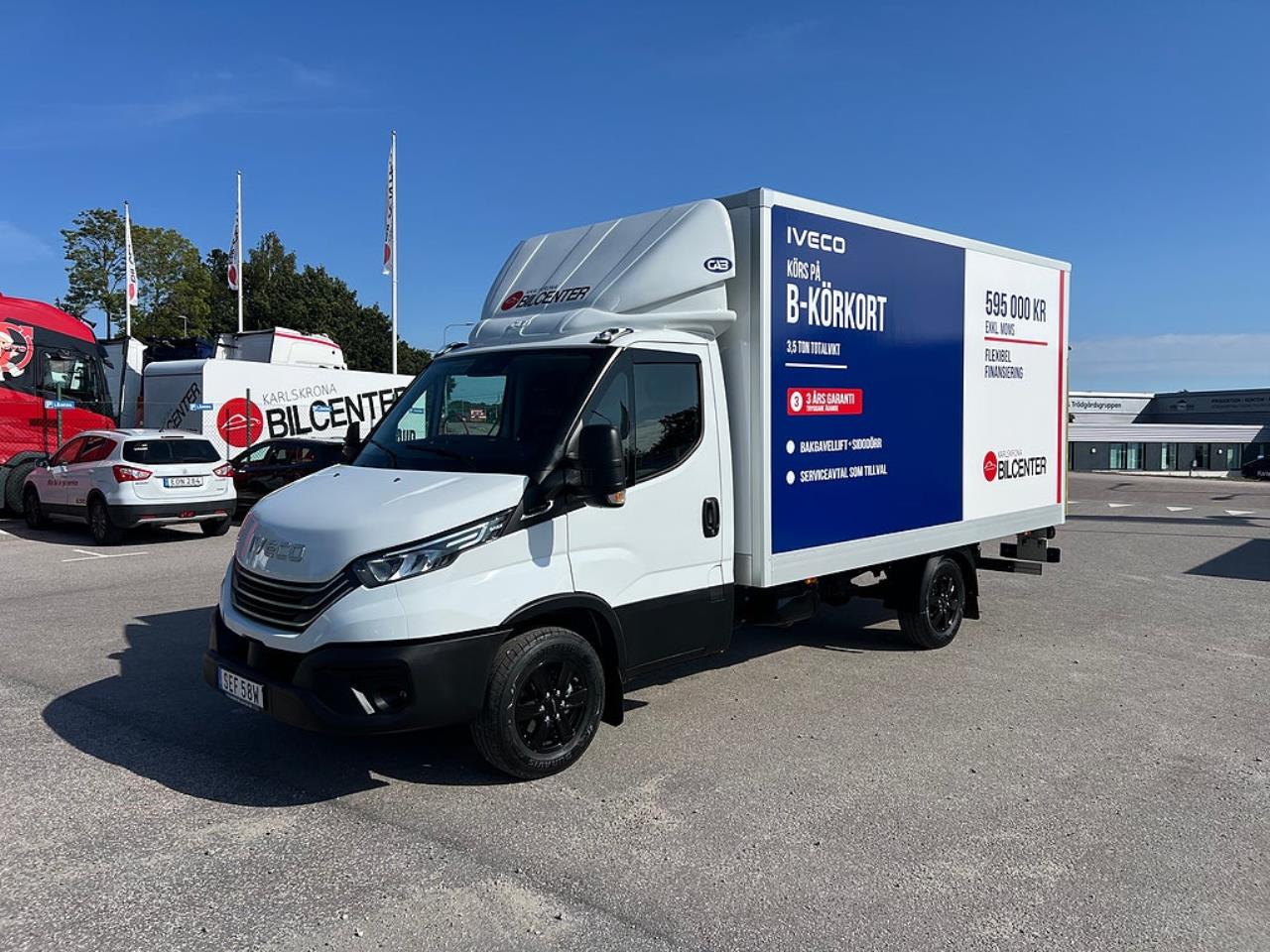 Iveco Daily 35S16 Hi-Matic Skåp & Lift 2026 - Övrigt