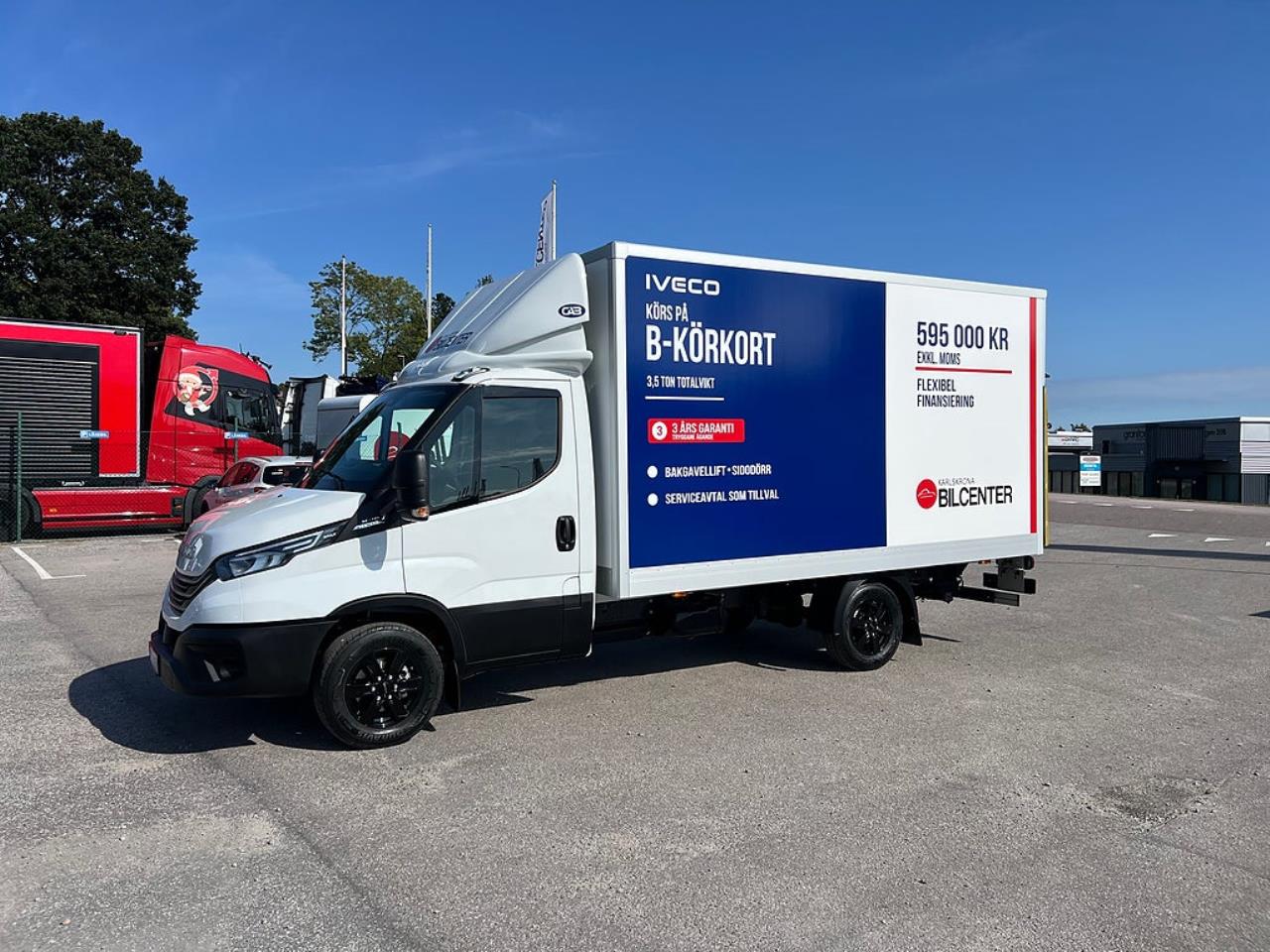 Iveco Daily 35S16 Hi-Matic Skåp & Lift 2026 - Övrigt