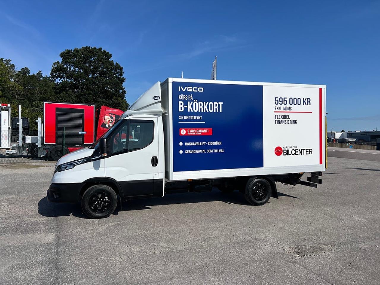 Iveco Daily 35S16 Hi-Matic Skåp & Lift 2026 - Övrigt