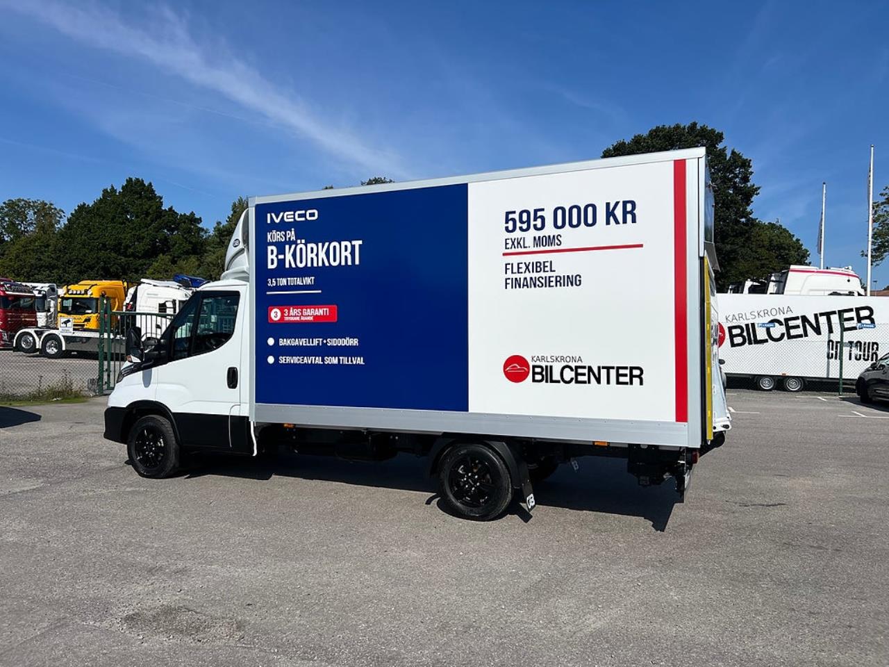 Iveco Daily 35S16 Hi-Matic Skåp & Lift 2026 - Övrigt
