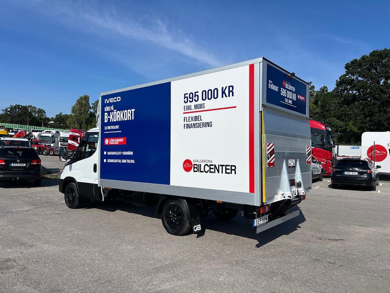 Iveco Daily 35S16 Hi-Matic Skåp & Lift 2026 - Övrigt