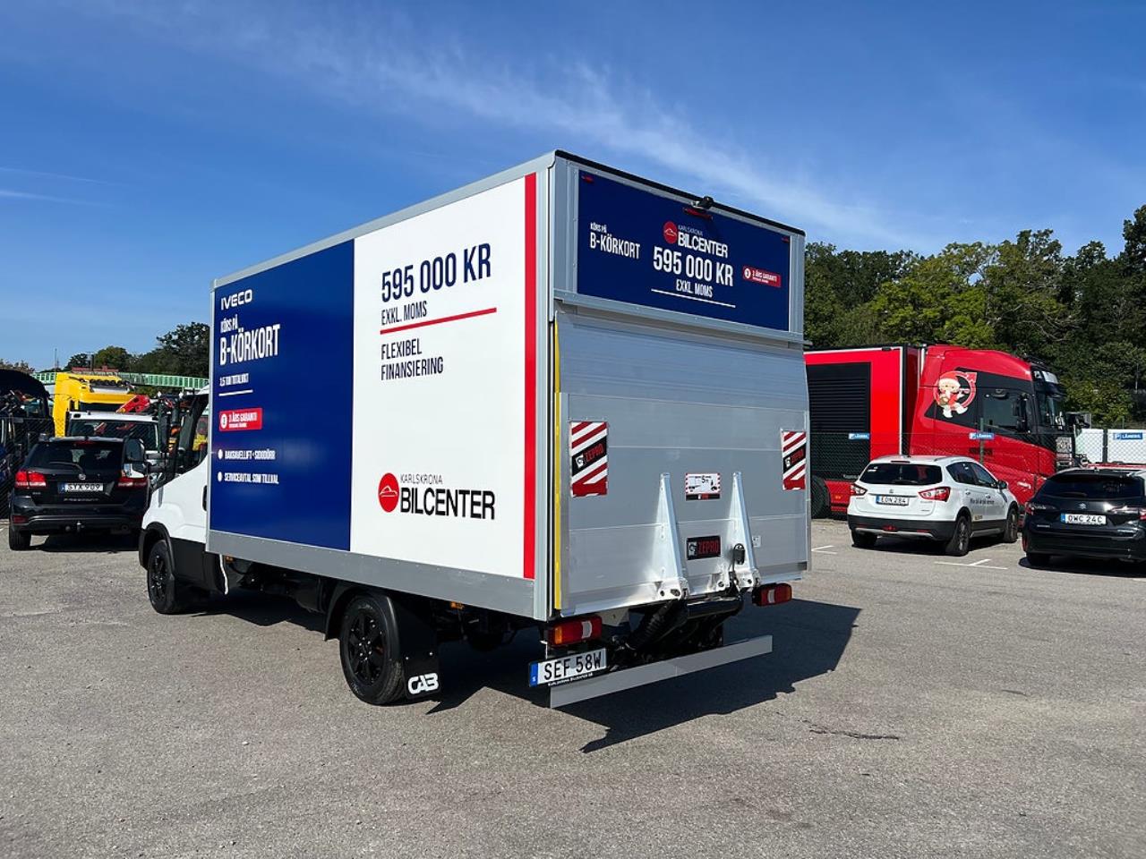 Iveco Daily 35S16 Hi-Matic Skåp & Lift 2026 - Övrigt