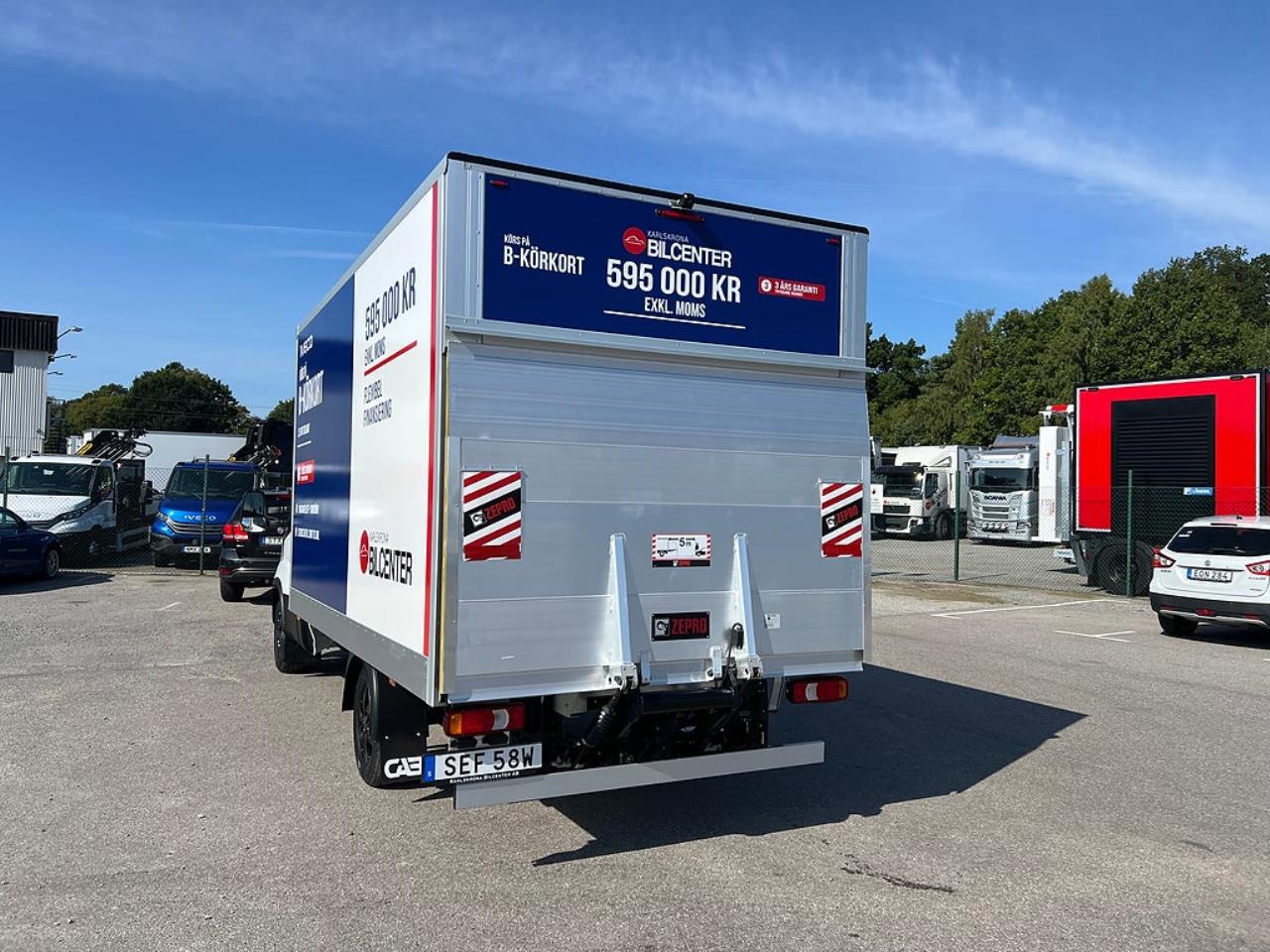 Iveco Daily 35S16 Hi-Matic Skåp & Lift 2026 - Övrigt