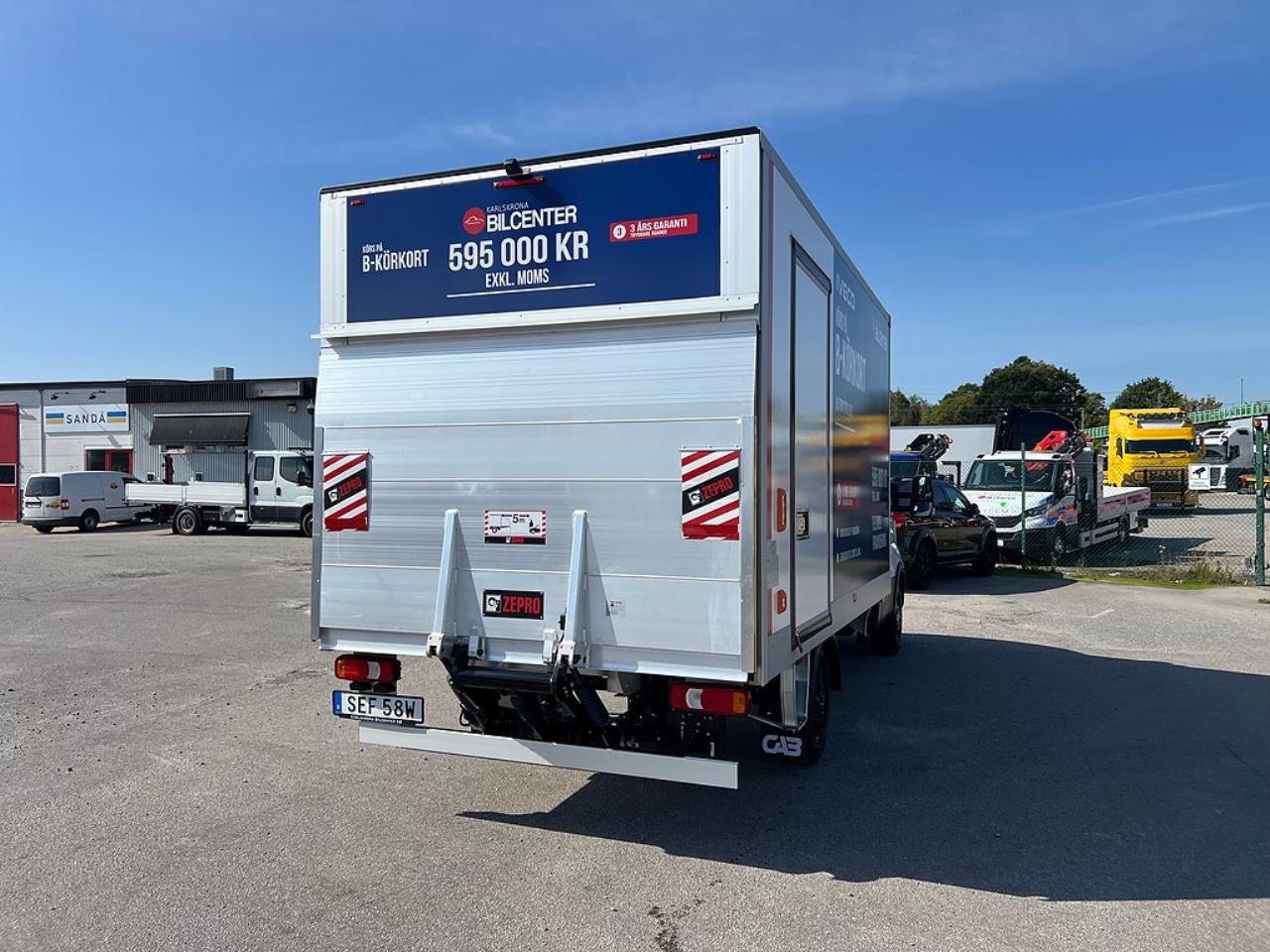 Iveco Daily 35S16 Hi-Matic Skåp & Lift 2026 - Övrigt
