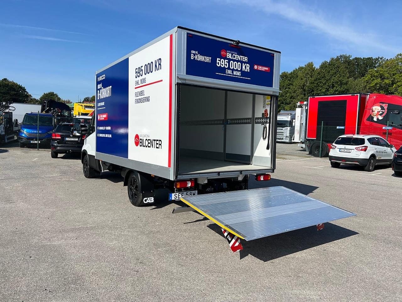 Iveco Daily 35S16 Hi-Matic Skåp & Lift 2026 - Övrigt