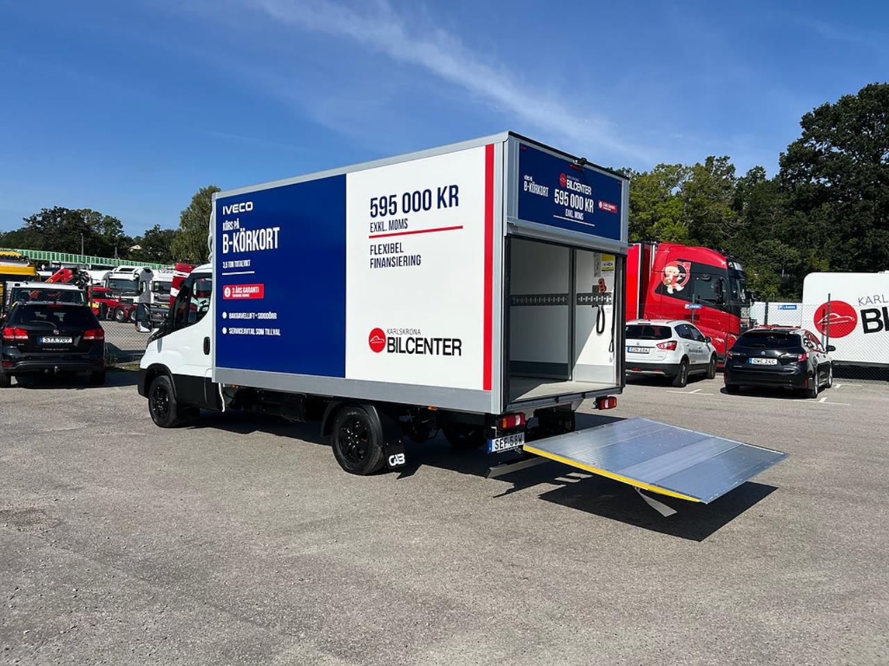 Iveco Daily 35S16 Hi-Matic Skåp & Lift 2026 - Övrigt
